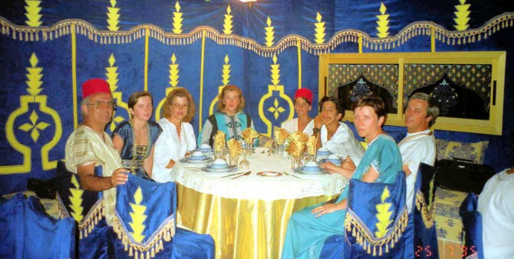 Comer em Marrakech