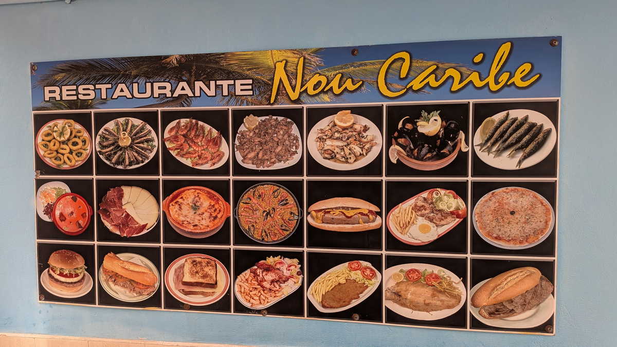 Comer em Calpe - 11 ótimas opções 1 Comer em Calpe - Nou Caribe
