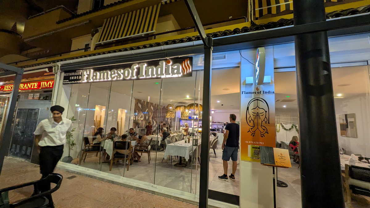 Comer em Calpe - 11 ótimas opções 37 Chamas da Índia